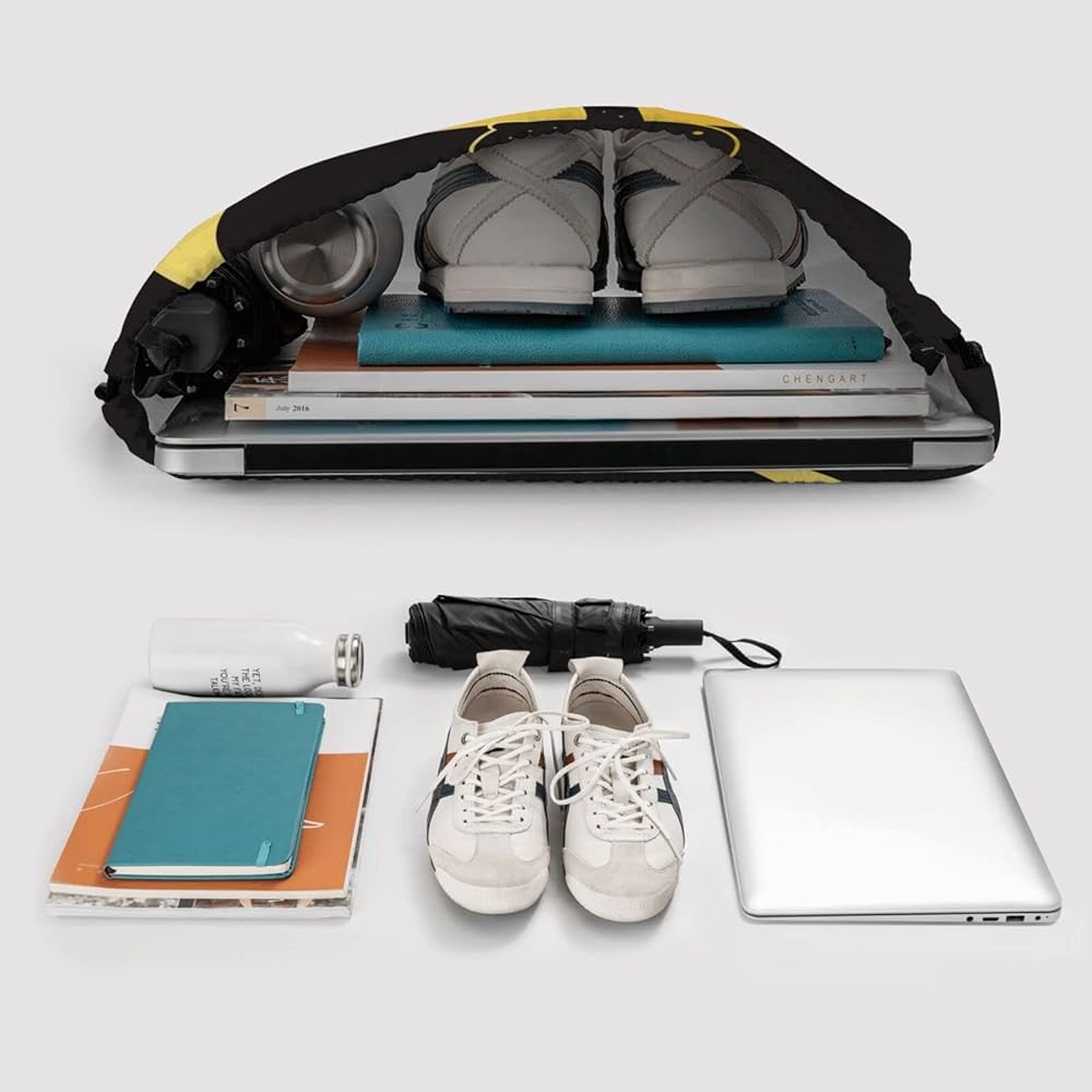 Amazon.co.jp: ジムサック 巾着袋 ナップサック 猫 月 後ろ姿